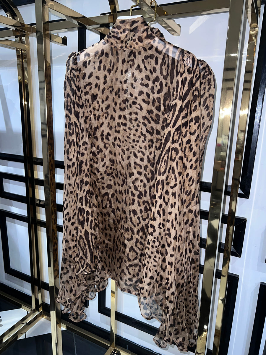 Olivia Leopard Dress/Top