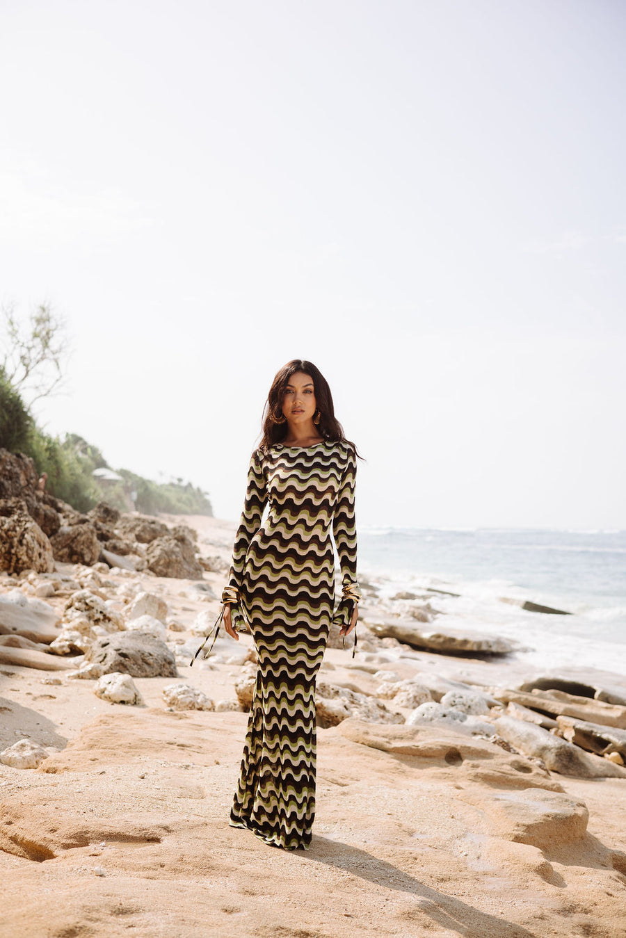 Capri Dress - Matcha Knit