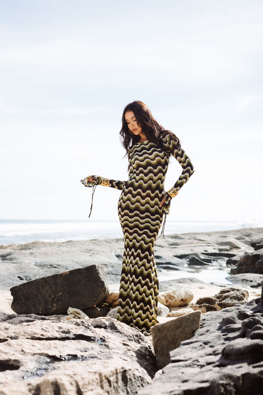 Capri Dress - Matcha Knit